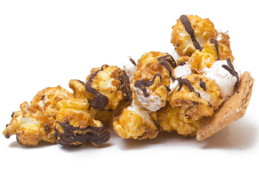 Indulge in Campfire Bliss with Popped Las Vegas S'mores | Caramel Popcorn, featuring Graham Crackers, Marshmallows, & Rich Chocolate! Elevate Your Snack Game with this Irresistible Combination of Sweet and Crunchy Goodness. Handcrafted to Perfection with Premium Ingredients for Optimal Flavor Explosion. Satisfy Your Cravings with the Ultimate S'mores Experience in Every Bite. Order Now for an Unforgettable Gourmet Delight
