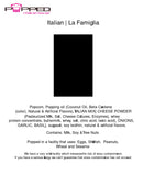 italian gourmet popcorn