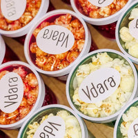 Gourmet Popcorn | 16 oz cups | Custom Sticker | Case of 96 - POPPED LAS VEGAS