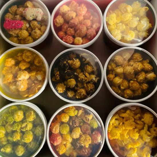 The Vegas Box – Gourmet Popcorn Sampler Inspired for Vegas Fans