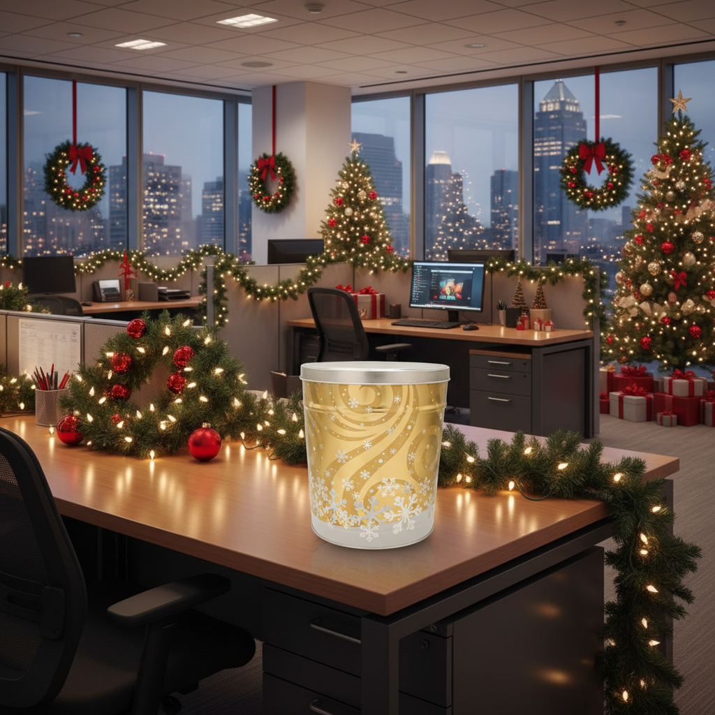 Las Vegas Gourmet Popcorn Gift in Three Gallon Tin