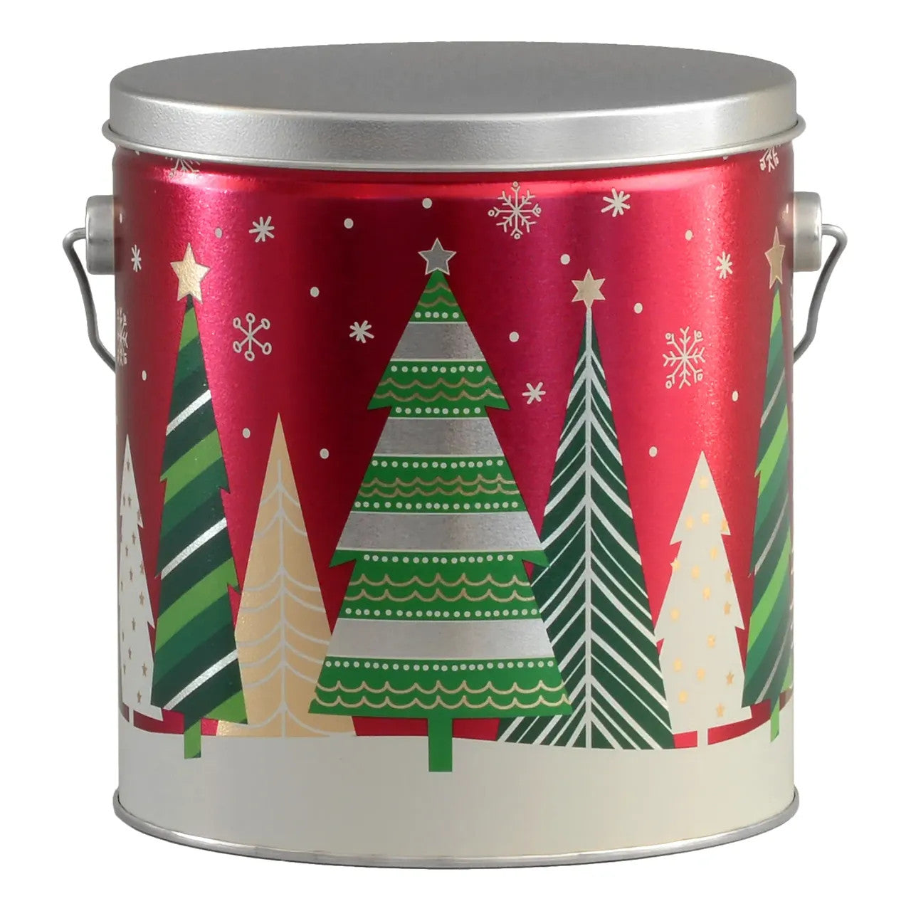 Holiday Tree Gourmet Popcorn Gift Tin