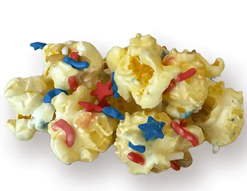 July | Patriotic Mix | White Chocolate Red & Blue Sprinkles