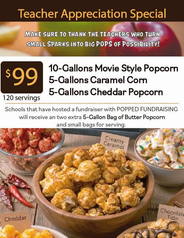 Teacher Appreciation Special | 120 Servings