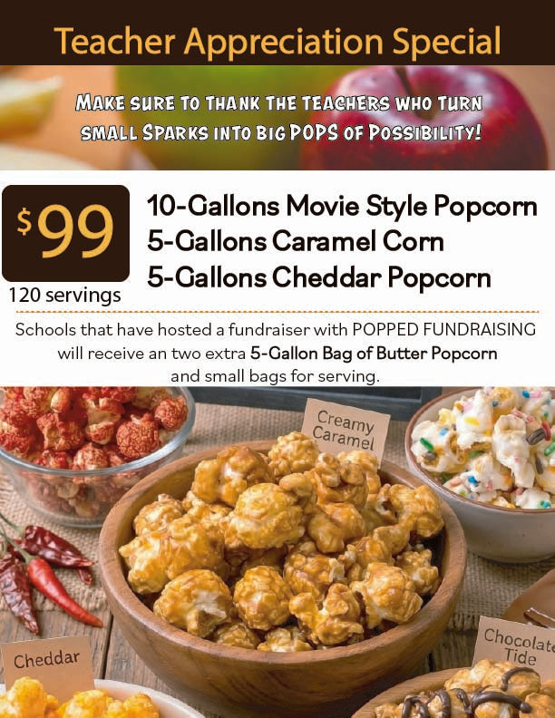 Teacher Appreciation Special | 120 Servings