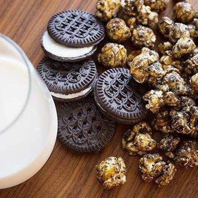 POPPED LAS VEGAS Bling Bling Cookies & Cream | Gourmet Popcorn with Oreos