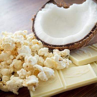 POPPED LAS VEGAS Marilyn | White Chocolate & Coconut Gourmet Popcorn