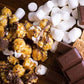 POPPED LAS VEGAS S'mores | Caramel Popcorn with Graham Crackers, Marshmallows, & Rich Chocolate